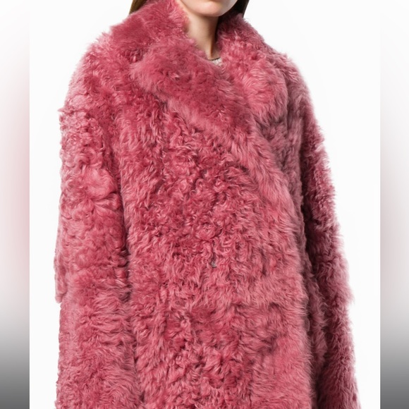 Sies Marjan Shearling Coat - Picture 3 of 6